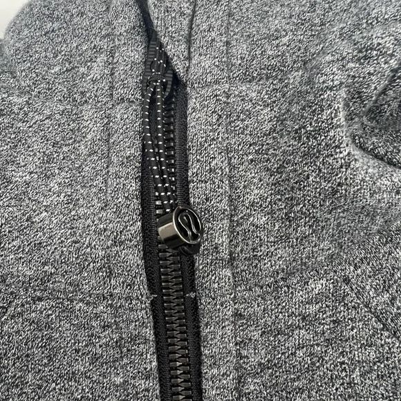 Lululemon Scuba Full-Zip Hoodie in Heathered Speckled Black Size 2 - Picture 13 of 15